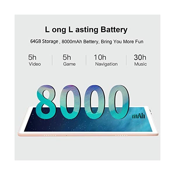 Android-10-Tablets-10-Inch-4G-Tablet-PC-4GB-RAM-64GB-ROM-Dual-SIM-Card-8000mAh-Battery-Quad-Core-Unlocked-Tablets-BluetoothWifiGPSGMS-CertificationGold AOYODKG 10 Inch Tablet PC Android 10 Phablet, 4GB RAM 64GB ROM Dual 4G SIM/SD, Quad Core Unlocked Tablets Call Phones…