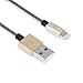 Volts USB-A to Lightning Cable Cord, MFi Certified Charger Compatible with iPhone, iPad, Rigorously Tested for Long Lifespan (Gold 3.3 Feet)