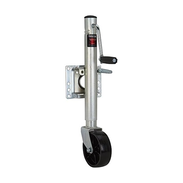 Ironton-Bolt-On-Side-Wind-Marine-Swivel-Jack-1000-Lb-Capacity-Zinc-Finish