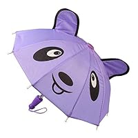 NEW 18 Inch Umbrella For American Girl Doll Toy Accessory Cartoon Cute Children Mini Umbrella Purple