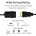 Cmple - HDMI Extension Cable Male to Female Support 3D HDMI Cable Extender with Ethernet - 25 Feet