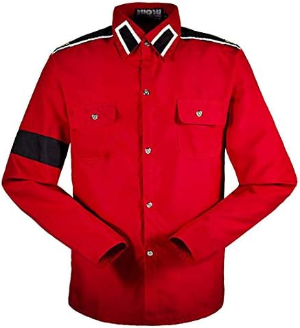 Costume for Michael CTE Thriller Shirts Black/White/red
