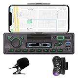 LXKLSZ Car Stereo with Bluetooth Single Din with