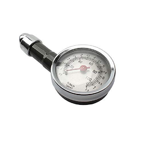 Mini Mexx Analog Auto Wheel Tire Air Pressure Gauge Meter Handle Mirror Shaped Vehicle Motorcycle Car Tyre Tester Tyre Air Monitor System