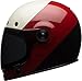 Bell Bullitt Full-Face Motorcycle Helmet (Triple Threat Gloss Red/Black, Medium)