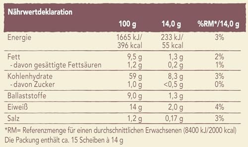 Wasa Knäckebrot Sesam & Vollkorn 12x200g 2