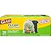 Glad Large Drawstring Recycling Bags - 30 Gallon Clear Trash Bag - 28 Count primary