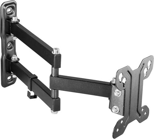 S7911 Supporto monitor da parete Staffa schermo 13-34 pollici per 13 34 pollici girevole inclinabile fino a 15 kg max VESA 100x100