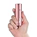 BONAI Portable Charger, Power Bank 5000mAh, (Ultra-Compact)(Aluminum)(Travel) Slim External Backup Battery Pack High-Speed Output Compatible iPhone,iPad,iPod (Rose Gold)