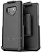 Encased Rebel Case for Galaxy Note 9 Case with Belt Clip Holster, (Dual Layer Hybrid) Rugged Protective Cover with Shock Resistant TPU Lining for Samsung Note 9 Phone (Armada Black)