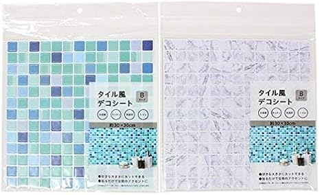 Amazon Co Jp デコシート タイル風 ｂタイプ ３０ ３０ｃｍ 色柄指定不可 ホビー