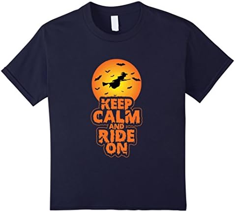 Kids Hallween Costume For Women. T-shirt For Wife/Mom/Grandma 12 Navy