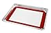New Star Foodservice Commercial 18-Gauge Aluminum Sheet Pan & Silicone Baking Mat (13 by 18-Inch (Half Size))