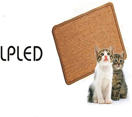 LPLED Cat Scratching Mat,Natural Sisal Cat Mat,Protection Play Scratcher Pad