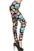 Leggings Depot High Waisted Camouflage & Multiple Print Leggings for Women-Full Length-R809, Perfect Paws, Plus Size