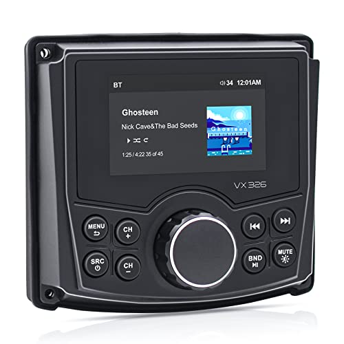 Inches Marine Stereo Waterproof Digital Display Radio Media