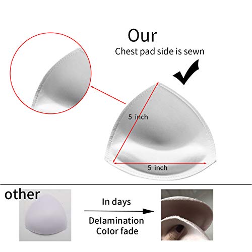 Bra Pads Inserts 4 Pair, Women's Breathable Comfortable Sport Bathing Suit Bra Pads by Alrigon - Thumbnail 3