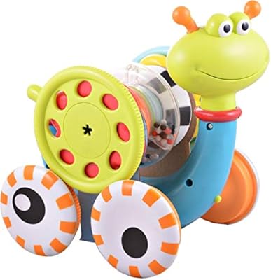 yookidoo crawl n go snail