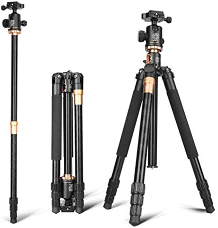 AFFC Professional outdoor tripod with 360 degree panoramic ball head, lightweight camera tripod, carrying bag - for mobile phone, DV, micro single, SLR, card machine.