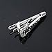 Buorsa Music Musician Tie Clip Guitar Tie Bar Pinch Cilp for Men