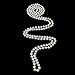 Great Gatsby Faux Pearls Flapper Beads Cluster Long 1920s Necklace 59''(White)