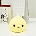 Umiwe Waterdrop Silicone Night Light for Kids Baby Children Toddler Infant Tap Control Multicolor Nursery Cute Lamp (Rechargeable A)