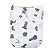 ALVABABY Baby Diapers Reuseable Washable Pocket Cloth Diaper Nappy with 2 Inserts DYX12