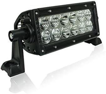 Aurora LED 6'' 36W Double Row Light Bar. 12 X Oslon White LED Bulbs, 2880 Lumens, 9-36V, Combination Beam