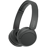 Sony WH-CH520 Best Wireless Bluetooth On-Ear Headphones with Microphone for Calls and Voice Control, Up to 50 Hours Battery L