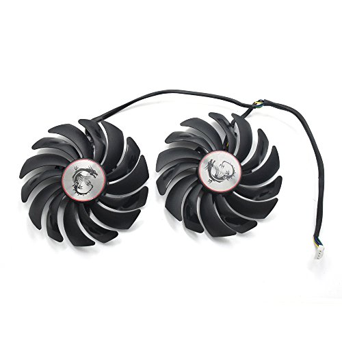 Graphics cards cooling fan For MSI RX 470, 480, 570, 580,GTX1060 1070 1080, 1080 TI