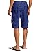 Jet Lag Men's Rom Leather Trim Cargo Short