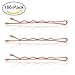Justbuy 2.5 Inches Metal Bobby Pins Hair Clips for Hair Decoration 186 Pcs Rose Gold Counted.(186 Pcs Rose Gold)