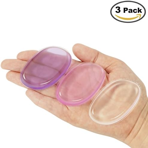 Silicone Makeup Sponge,100% Medical Clear Silicone Makeup Applicator - Foundation Beauty Blender