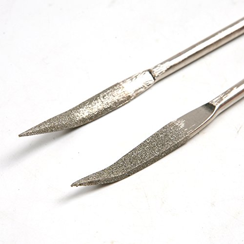 Atoplee 10pcs Needles File Jeweler Diamond Wood Ceramic Carving Polishing EngravingCraft Tool Set