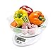 Digital Food Scale, LATOW Food Kitchen Scale Digital Cooking Weight Scale Food Scale Bowl with Ounce Grams High Accuracy Tare Auto Off Multifunctional Function(Battery Included)