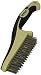 HYDE 46842 Stainless Steel Wire Brush with narrow profile, 11-inch, MAXXGRIP PRO