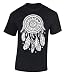 Raxo Dream Catcher T-shirt White Feathers Native American Indian Tribal Shirt