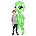 Rhode Island Novelty 5 ft Green Inflatable Martian Alien Prop Toy Decoration