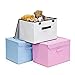 Furinno NW13203BG Non-Woven Fabric Soft Storage Organizer with Lid, Beige