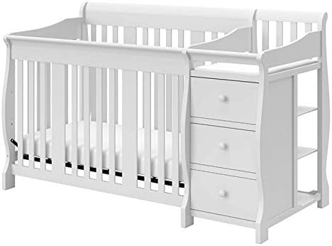 amazon cribs with changing table