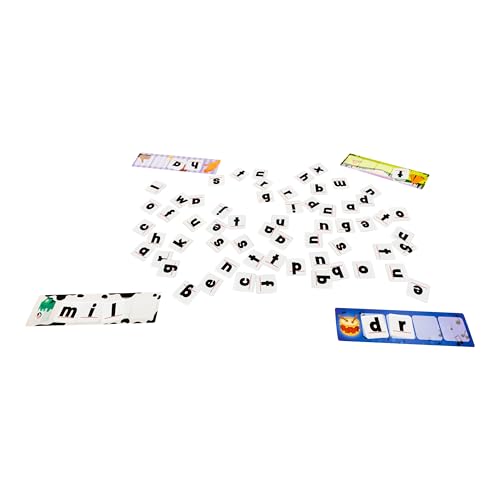 Orchard Toys Match & Spell Game - New Art, Develop Your Children\'s Early Reading and Spelling Skills in This Updated, Fun Word-Building, 2 Ways to Play, for Ages 4+, Single or Multiplayer