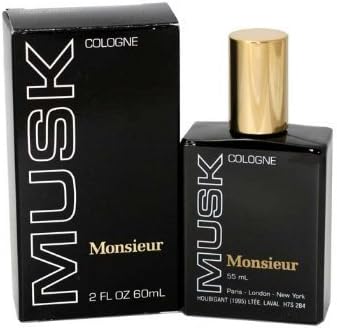 Dana Monsieur Musk by Dana Cologne for Men, 2 Ounce
