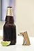 Kikkerland Fetch! Stainless Steel Dog Novelty Bottle Opener, Fun Kitchen Home Bar Accessory Gift