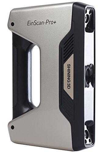 2018 Newest EinScan Pro+ Enhanced Handheld 3D Scanner 4-Mode <0.05 mm Accuracy Speed 500,000 points/sec Scan International Patented,New Generation Rapid HD Scanning Technology,Enlarged Scan Range