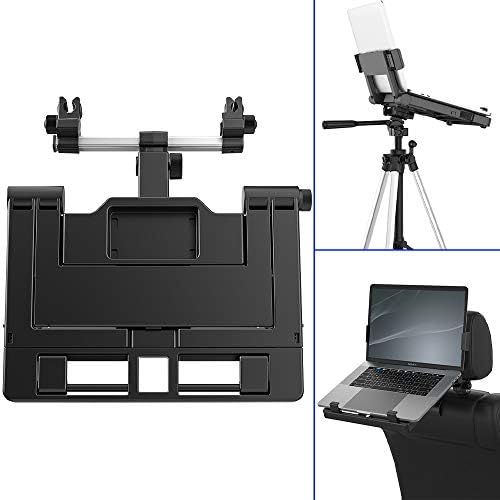 Car Headrest Mount, Adjustable Car Laptop Tablet Mount Holder 9″16