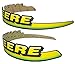 New Kumar Bros USA LH & RH Upper Hood Decal Set Replaces AM122823 fits John Deere LT133 LT155 LT166 LTR155 LTR166