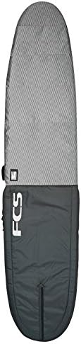 FCS Flight All Purpose / Fun Board / Long Board Travel Surfboard Bag (Charcoal, All Purpose 6' 0")