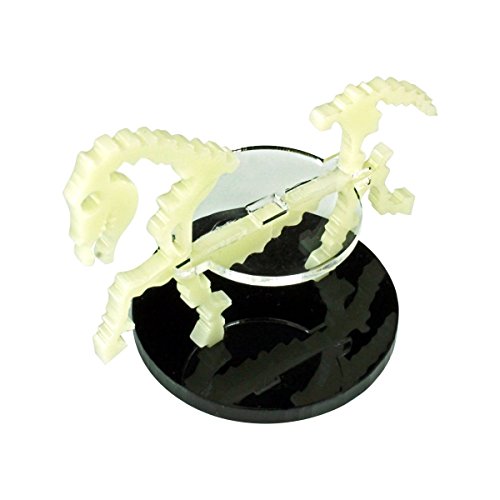 Litko Game Accessories Skeletal Steed Character Mount with 40mm Circular Base, Ivory