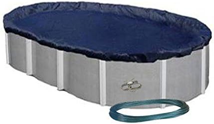 18' x 33' OVAL Economy Aboveground Swimming Pool Winter Cover w/Clips