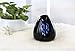 ZAQ Lucent Portable Aromatherapy Essential Oil Fan Diffuser - Battery & USB Powered for Home Office Bedroom Room (Black)